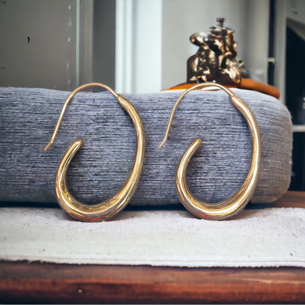 Italian Sterling Silver Artisan Earrings